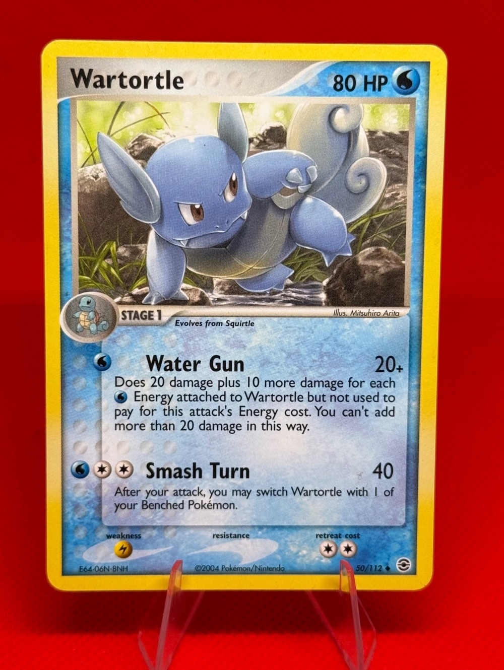Wartortle 50/112 EX FireRed & LeafGreen Non-Holo